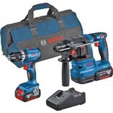 Bosch GSB 18V-45 Kombinationssæt med Akku-Slagskruemaskine