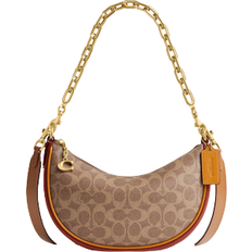 Coach Mira Shoulder Bag In Signature Canvas - Brass/tan/rust