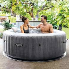 Till hot tub Bestway Inflatable Hot Tub PureSpa Spa Bubble Greywood