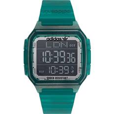Adidas Watches adidas Green Resin Digital Quartz Watch ONE SIZE