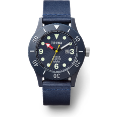Triwa Klockor Triwa Ocean plastic Sub Deep blue Stjärnurmakarna