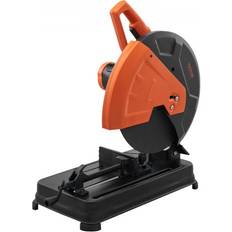 Elsave VEVOR Abrasive Chop Saw 14" Blade Diameter 3600RPM Steel Cutting Machine Adjustable Angle Orange Orange