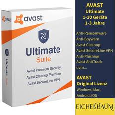 Logiciels de Bureau Avast ultimate verschiedene varianten multi-device esd lizenz code key