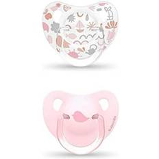 Suavinex Silicone Soother Anatomical 0-6M 2v
