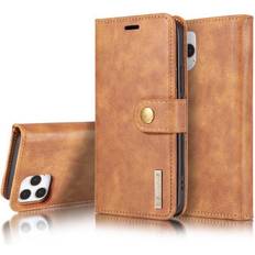 DG.Ming 2-in-1 Magnet Wallet iPhone 13 Pro Max Cognac