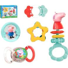 Plástico Sonajeros Kids licensing Peppa Pig Musical Rattle Teether Set