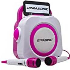 Karaoke Dynasonic Altavoz Karaoke Con Microfonos Dk Rosa