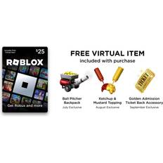 Unterhaltung Geschenkkarten Roblox $25 eGift Card Email Delivery