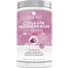 Beta-Alanine Supplementen LINEAVI Collagen Proteinpowder 400g Raspberry 0.4KG