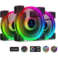 Computer Cooling anidees AI Aureola Duo 3pcs RGB 120mm