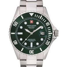 Swiss Alpine Military Women Wrist Watches Swiss Alpine Military Men's Watch 7053.1 Stainless Steel