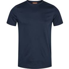 Mos Mosh Herre T-shirts Mos Mosh Gallery Perry Crunch Tee Mand Kortærmede T-shirts Magasin Navy