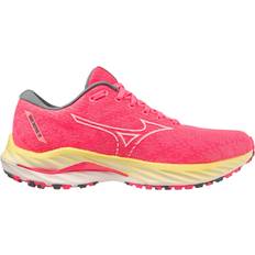 Mizuno wave inspire women's running shoes Mizuno Wave Inspire 19 Women's Running Shoes High-Vis Pink/Snow White