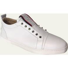 Christian Louboutin Men Shoes Christian Louboutin White F.A.V. 'Fique Vontade' Sneakers IT