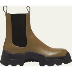 Khaki Stomp Chelsea Boots 411 Sage IT