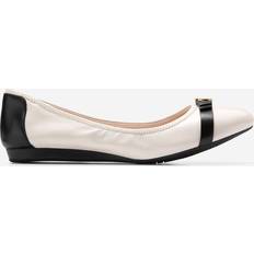 Cole Haan Ballerinas Cole Haan Tova Bow Ballet Ivory-Black