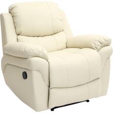 More4Homes Madison Bonded Cream Armchair 101cm