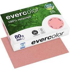 Papier Clairefontaine Recyclingpapier Evercolor rosa DIN A4 80 g/qm 500 Blatt