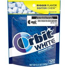 Chewing Gums Orbit White Peppermint Sugar Free Chewing Gum, Value 3.5oz