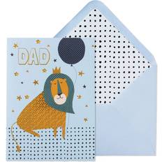 Tarjetas de regalo Lion Dad Father's Day Card