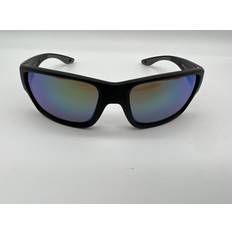 Costa Del Mar Herre Solbriller Costa Del Mar Tailfin Polaroid Solbriller - Matte Black/Green Mirror