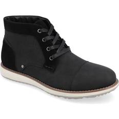 Vance Co. Men Chukka Boots Vance Co. Austin Chukka Boot Men's Black Boots Chukka Lace-Up