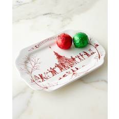 Stoneware Serving Trays Juliska Country Estate Winter Frolic 7.5 Christmas Tray Bandejade servicio