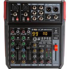 Mezcladores de estudio JB Systems LIVE-6 MEZCLADOR 6 ENTRADAS Y 4 CANALES