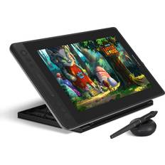 None Huion KAMVAS Pro 13 GT-133 Graphics Drawing Monitor Tilt Function Battery-Free Stylus 8192 Pen Pressure 13.3 Inches