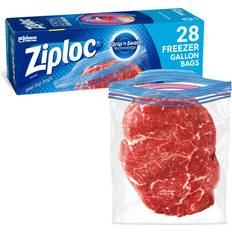 Ziploc Gallon Grip 'n Seal Count Plastic Bag & Foil