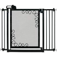 Gate Richell One-Touch Metal Mesh Gate Extension Black Black