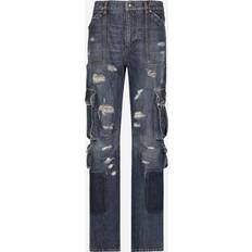 XXS Jeans Dolce & Gabbana Denim cargo jeans with rips