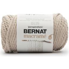 Yarn & Needlework Supplies Bernat Macrame Yarn-Taupe