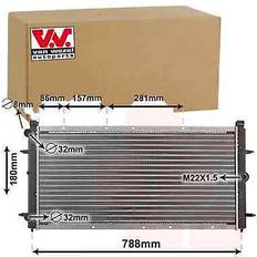 Intercoolers on sale Van Wezel Kühler, motorkühlung