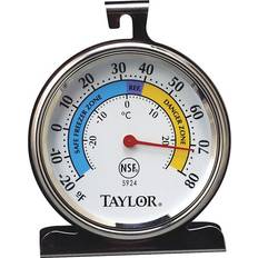 Steel Fridge & Freezer Thermometers Taylor Precision 5924 Large Dial Fridge & Freezer Thermometer