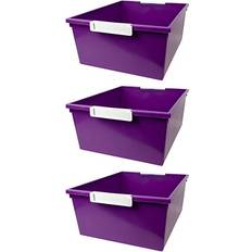 Purple Serving Trays Romanoff Plastic 12QT Tattle with Serving Tray