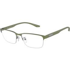 Briller & Læsebriller Emporio Armani Herre Grøn 57 mm Uld Optical Frame