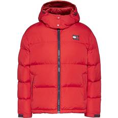 Tommy Hilfiger Women Hooded Alaska Puffer Jacket - Deep Crimson