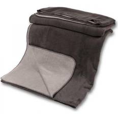 Poliéster Mantas Ibena Uni Doubleface Blanket Dublin Anthracite 150x200 cm Rectangular Manta Gris (200x150cm)