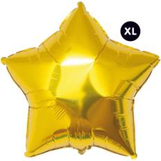 Festartikler Rico Design YEY! Let's Party Folienballon Stern 86cm gold