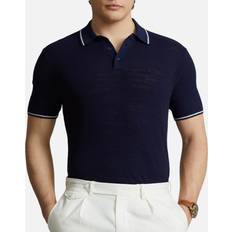 Côtelé Polos Polo Ralph Lauren Knitted Shirt Bright Navy