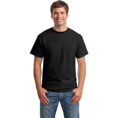 Hanes Beefy Men's T-Shirt Pack, 2-Pack Black