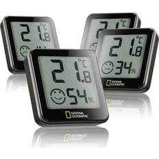 National Geographic Termometre & Vejrstationer National Geographic thermo-/hygrometer tempy 4er-set