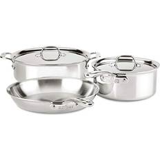 All-Clad D3 Compact Cookware Set with lid