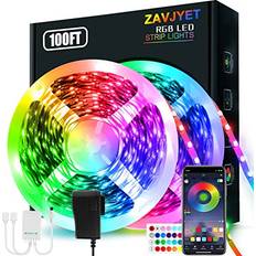 Light Strip Zavjyet 100ft 50ft rope Light Strip