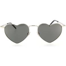 Saint Laurent Metal Frame Solbriller - Silver