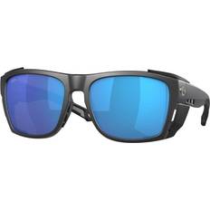 Solbriller Costa Del Mar King Tide 8 Polarized Solbriller - Black