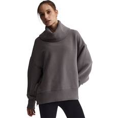 Varley Milton Sweat Deep Charcoal