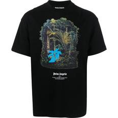 Palm Angels T-shirts Palm Angels Black Hunting In The Forest T Shirt