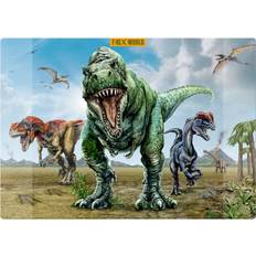 Multifarvet - Plast Musemåtter Spiegelburg T-Rex World